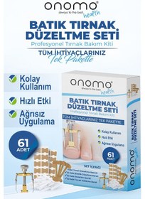 Resim Health Batık Tırnak Düzeltme Seti 61 Adet 
