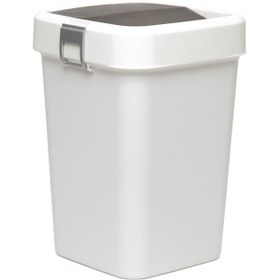 Resim Motek Comfort Dust Bin Beyaz Mutfak Çöp Kovası - 18 lt 