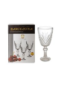 Resim Barcelone 6'lı Ayaklı Bardak Royaleks-70114 