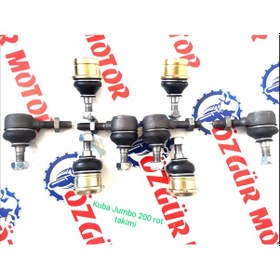 Resim Kuba Vip Track Jumbo Loncın 200 Atv Rotıl Rot Bası Takımı 