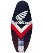 Resim Honda Spacy Koltuk Kılıfı Siyah Beyaz Kırmızı Üçgen 