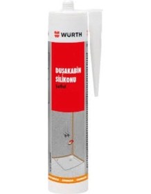 Resim Duşakabin Silikonu Şeffaf 310 Mmll Açık Gri 