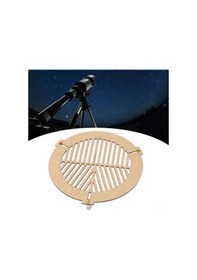 Resim Shineyee Akrilik Gözlemci Odak Maskesi, 120-160mm Gözlemci Lensleri İçin, Hızlı Ve Doğru Odaklama, Metal Tutucular İle, Evren Fotoğrafçılığı İçin 