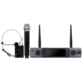 Resim Westa Wm-202ht 1 Receıver 1 Handheld 1 Yaka Mikrofon Seti 