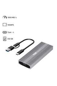 Resim Genel Markalar VIT 512GB TAŞINABİLİR DİSK | USB 3.1 Gen 2 | Metal Kasa V512GB 