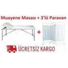 Resim Muayene Masası + Paravan 2 Ürün 