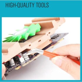 Resim RELATOS 7 Parça Antistatik Cımbız Seti Hassas Cımbız Seti elektronik cımbızı 