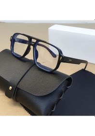 Resim Willowhaven Cooliyu Vintage Modern Siyah Kare Gözlük - Tam Çerçeveli Hafif Aksesuar 12+ 