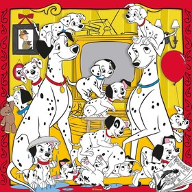 Resim Ravensburger 3x49 Parça Puzzle Walt Disney Hayvanlar 51557 