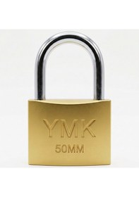Resim Ymk Sarı Boyalı Döküm Asma Kilit 50mm 