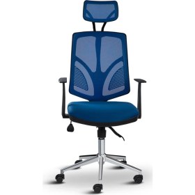 Resim Asbir Mobilya Venedik Plus 50300 Fileli Başlıklı Yönetici Ofis Koltuğu Çalışma Koltuğu 