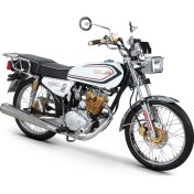 Resim Kuba Çita 50-RX Motosiklet Beyaz Gold 