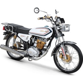 Resim Kuba Çita 50-RX Motosiklet Beyaz Gold 