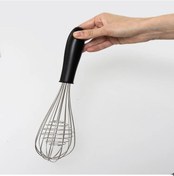 Resim Ximistore9 Stainless Steel Nylon El Çırpıcı, İki Aşamalı Spiral Tasarım, Ergonomik Sap, Yıkama Kolay, Mutfak Aleti 