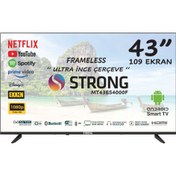 Resim Strong MT43ES4000F Full HD 43" 109 Ekran Uydu Alıcılı Android Smart LED TV Strong MT43ES4000F Full HD 43" 109 Ekran Uydu Alıcılı Android Smart LED TV