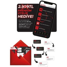 Resim Ps-2300bl 61 Tuşlu Org Seti Mavi Kaliteli Başlangıç İçin Uygun 