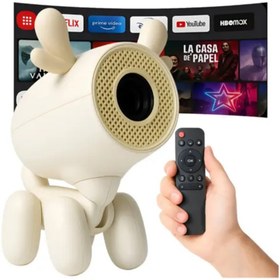 Resim ZERO LAND HNRLISHP 4K İçerik Destekli Akıllı jeksiyon WiFi (224639) Bluetooth Android 