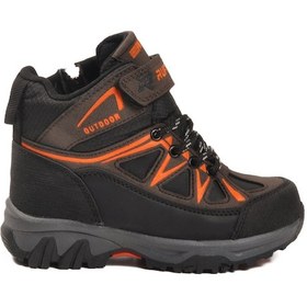 Resim Aspor Kahve Turuncu Polarlı Fermuarlı Erkek Çocuk Outdoor Bot Çok Renkli 