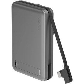 Resim Magpac Pro Plus 10.000 Mah 20w Type-c 20w Type-c Kablo Ve 15w Kablosuz Şarj Hızlı Şarj Magsafe Powerbank Koyu Gri 