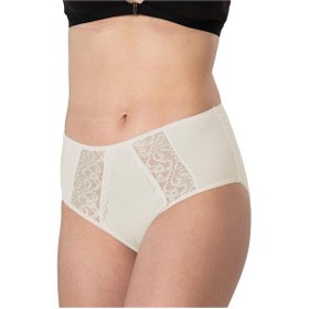 Resim Emay Bayan Modal Pamuklu Dantelli Yüksek Bel Bato Külot 1445 001 