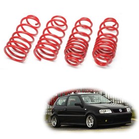 Resim Volkswagen Polo 6N spor yay helezon 40mm\u002F40mm 1995-1999 Coil-ex 