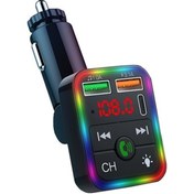 Resim jetucuzal Concord C-618 Bluetooth Görüşme Ve Müzik Dinleme Ekranlı Rgb Fm Transmitter Pd 3.1a Çift Usb Şarj 