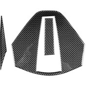 Resim Chevrolet Corvette C8 İçin 4 Adet / Set Arka Tavan Kamera Etiketi Siyah 1 Adet 