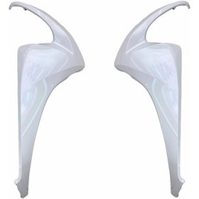 Resim Ön Dizlik Beyaz Sağ-sol 64401-k2c-v00zd Dio 110 Uyumlu 