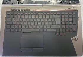 Resim ASUS G701 GX700 G701V G701VI GX700VO Kasalı Klavye Orjinal 