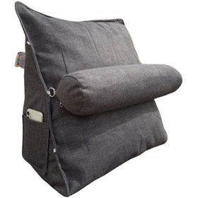 Resim Tv Yastığı Bel Destek Yastığı Sırt Yastığı Boyun Destekli Yastık Ameliyat Sonrası Yastık Gri 