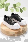 Resim Bambi Siyah Kadın Sneaker K01763089709 
