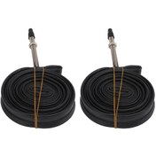 Resim Skycity 700x23c Yolluk Bisiklet İç Lastiği Seti, Dayanıklı Butil Kauçuk, Fransız Valf 48, 2 Adet, Hızlı Montaj, Sıcak Ve Aşınma Direnci 