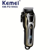 Resim KEMEI KM-PG1990 Saç Kesme Makinesi - LCD Ekranlı, USB Şarj Edilebilir 2000mAh Lityum Pil, Taşıma Çantası ile Profesyonel Saç Kesme Makinesi 