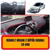 Resim RENAULT MEGANE 2 BÜYÜK EKRAN ÖN GÖĞÜS / PANEL / TORPİDO KORUMASI - KILIFI - HALISI 