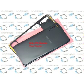 Resim Samsung Galaxy A70 A 705 kasa Arka Pil Kapağı Siyah 