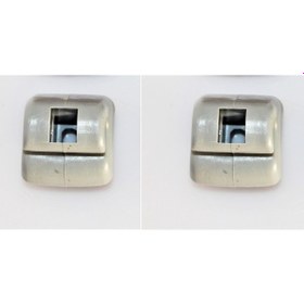 Resim Mercedes W123 W124 W140 W201 Güneşlik Ayağı 2 Adet Gri 