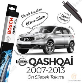 Resim Nissan Qashqai Muz Silecek Takımı 2007-2013 Bosch Aerotwin 