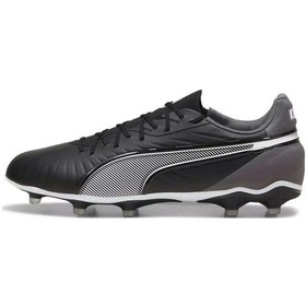 Resim Puma Kıng Match Fg/ag 10786301 Siyah Krampon Siyah 