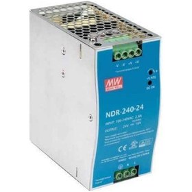 Resim Meanwell Ndr-240-48 ,110v..220vac 48vdc/5a Güç Kaynağı Beyaz - Mavi 