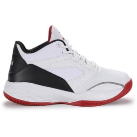 Resim JUMP 27722 COMFORT CASUAL BASKET AYAKKABISI BEYAZ SİYAH KIRM 