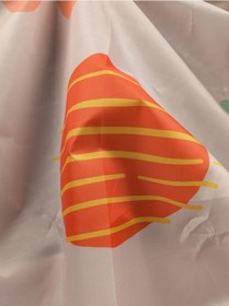 Resim Banyo Perdesi 1x180x200 Tek Kanat Duş Perdesi Halka Hediyeli Duşakabin Perdesi Cuddly 