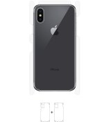 Resim Wrapsol Iphone X Arka Yan Koruyucu Darbe Emici Poliüretan Film Amerika Üretimi 