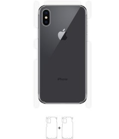 Resim Wrapsol Iphone X Arka Yan Koruyucu Darbe Emici Poliüretan Film Amerika Üretimi 
