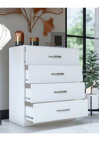 Resim Gm 183 Almina 4 Çekmeceli Şifonyer 