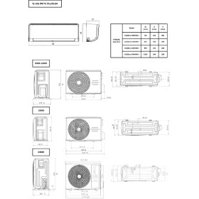 Resim Midea Xtreme Save A+++ 12.000 BTU Duvar Tipi Split Klima 