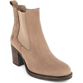 Resim Hush Puppies Engari Bounce Hakiki Deri Kadın Bot Bej 
