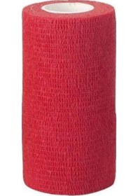 Resim Sayberk Kendinden Yapışkanlı Bandaj 10cmx4.5mt Kırmızı 