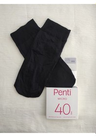 Resim Penti Mıkro 40 Den Orta Kalın Mat Soket Çorap Kısa Soket Çorap 2'li 001 