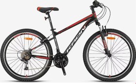 Resim Kron Vortex 4.0 26 Jant 16 Kadro 21 Vites V Fren Dağ Bisikleti Siyah Kırmızı Kırmızı - Siyah 