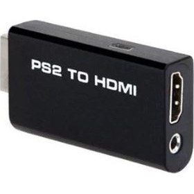 Resim Playstation 2 Ps2 To HDMI Tv Kablosu Çevirici Adaptör Dönüştürücü 